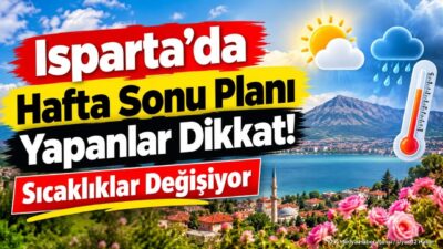 ISPARTA (KFK Ajans) – Meteoroloji