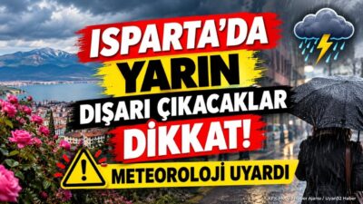 Meteoroloji Genel Müdürlüğü, Isparta dahil