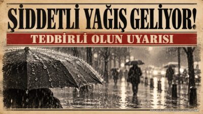 ANKARA (KFK Ajans) – Meteoroloji