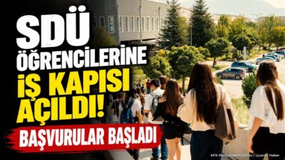 ISPARTA (KFK Ajans) – Süleyman