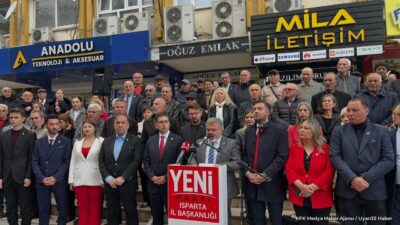 ISPARTA (KFK Ajans) – Yeni