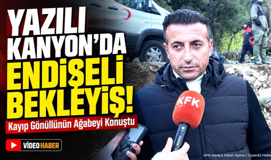 Isparta’nın Sütçüler ilçesindeki Yazılı Kanyon’da